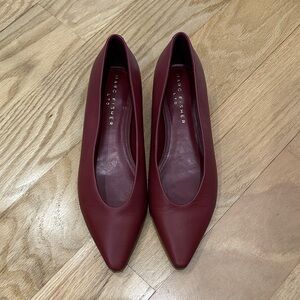 Marc Fisher Women's Deep Red Heels